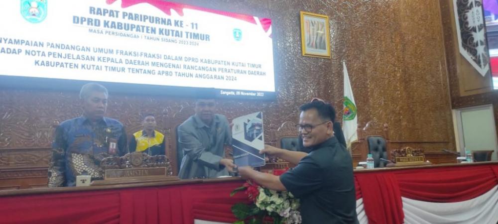 Fraksi Nasdem Soroti Ketimpangan Investasi di Kutim