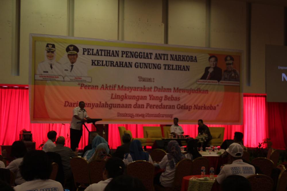 Beri Pembekalan Sejak Dini, Gunung Telihan Gelar Pelatihan Penggiat Anti Narkoba