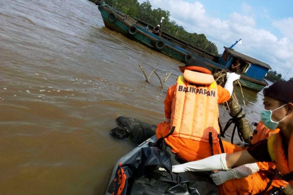 Sinyal Jaringan Sulit, Korban Tenggelam di Perairan Handil Ditemukan