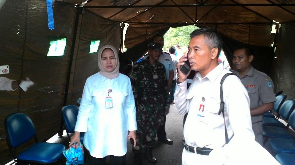 DINKES BONTANG GELAR SIMULASI KEBOCORAN GAS AMONIAK