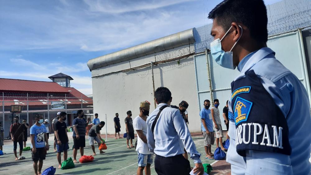 756 Napi Lapas Bontang Dapat Remisi Kemerdekaan, 7 Orang Langsung Bebas