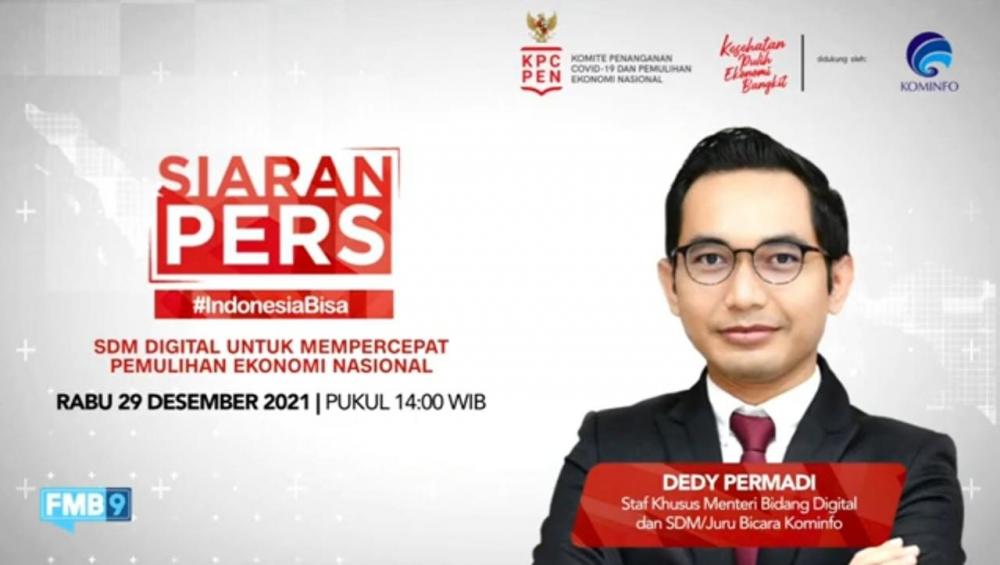 Upaya Pemulihan Pasca Pandemi, Kominfo Optimalkan Potensi SDM Digital