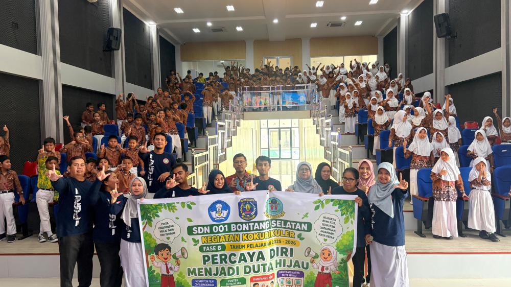 Perkuat Literasi dan Kepedulian Lingkungan, Siswa SDN 001 Bontang Selatan Kunjungi Perpustakaan