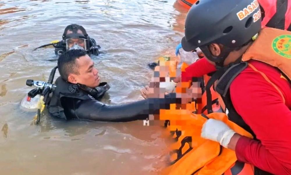 Masinis Tewas di Sungai Mahakam, Terjatuh Saat Menyeberang Kapal 