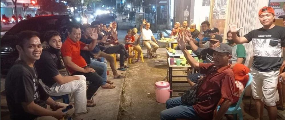 Basri - Najirah Unggul, Relawan Pengusaha di Bontang Gelar Syukuran