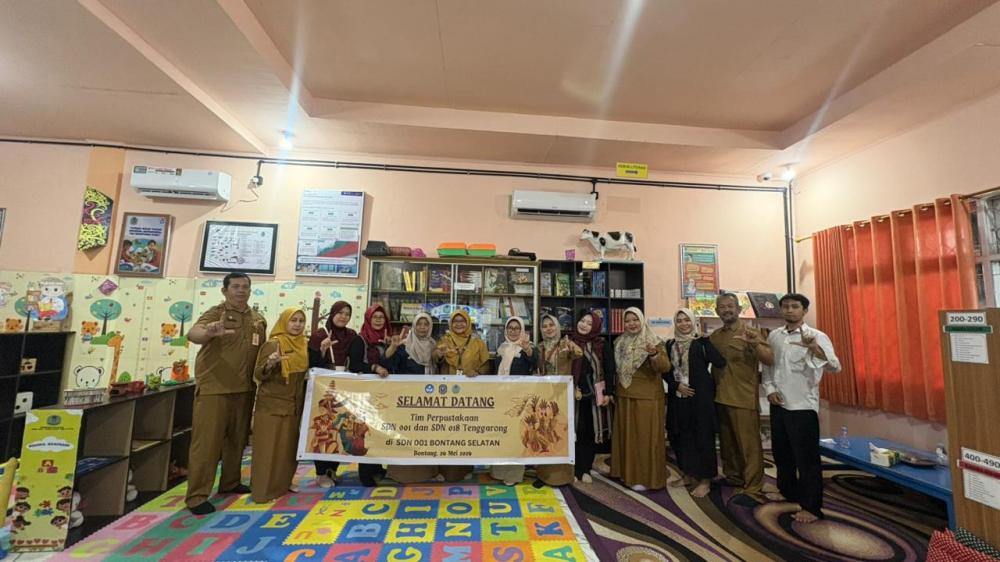 Pengelolaan Perpustakaan SDN 001 Bontang Selatan Jadi Rujukan Studi Tiru Sekolah Kukar