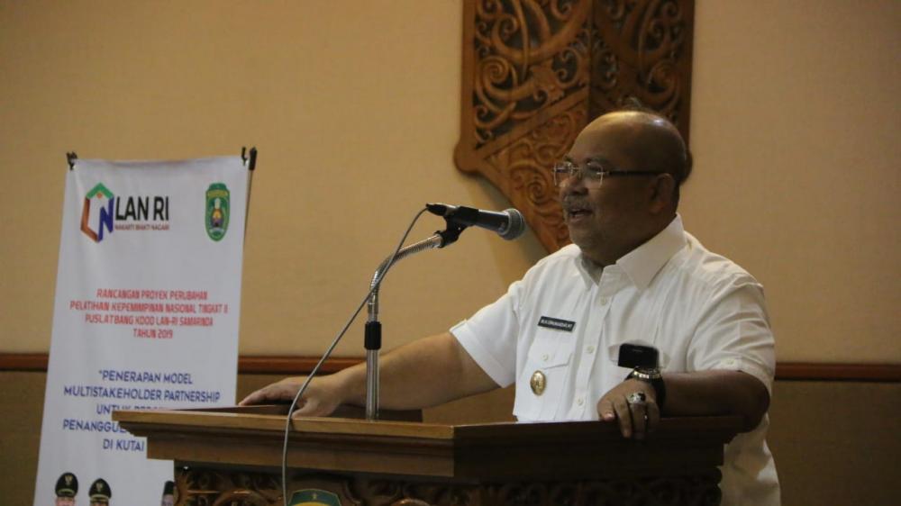 Bupati Kutim Sebut Angka Kemiskinan Dipicu oleh Pendatang