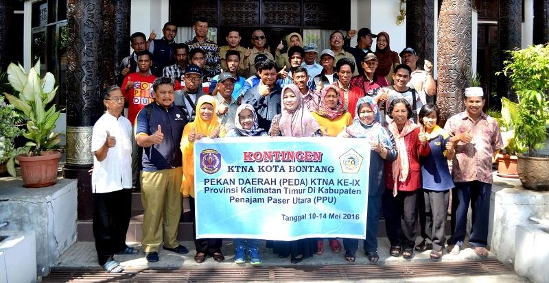 BERBEKAL DANA SWADAYA, KONTINGEN KTNA BONTANG MENGIKUTI PEDA KTNA DI KABUPATEN PPU 