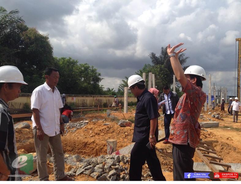 Kontraktor Pelaksana Bungkam Soal Progres Pembangunan Rusunawa Guntung