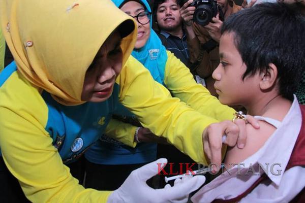 Bontang Kerja Ekstra, Imunisasi MR Masih Jauh dari Target Minimal