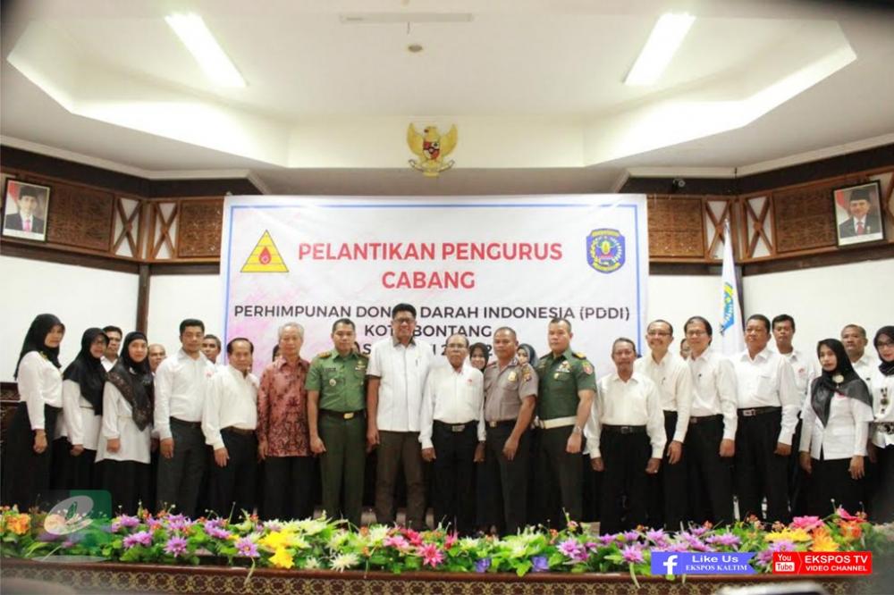 Pengurus Baru PPDI Cabang Dihimbau Kerja Optimal, Jamin Persediaan Darah di PMI