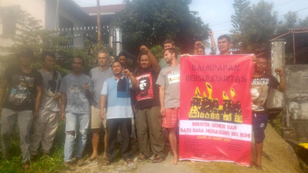 Aksi Solidaritas Petani Kendeng di Balikpapan, Koordinator FPTB: Selamat Jalan Bu Patmi