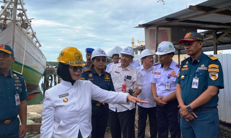 Tinjau Pelabuhan Loktuan, Wali Kota Targetkan Jadi Pusat Ekonomi Kota