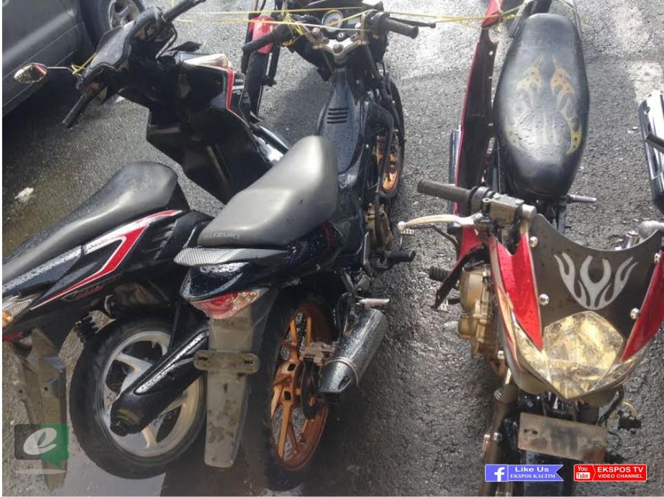 Gerebek Rumah Penadah Motor Curian di Bontang, Polisi Temukan Sejumlah Poket Sabu