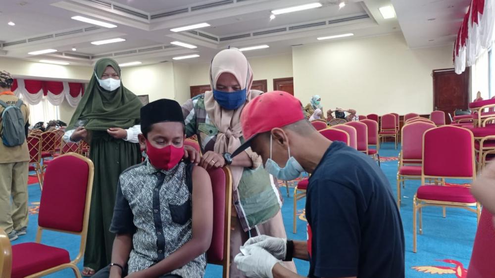 Pemkot Bontang Mulai Vaksinasi Murid SD