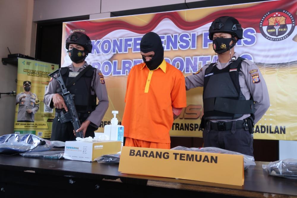 Perampok dengan Sajam di Telihan Bontang Empat Kali Masuk Penjara