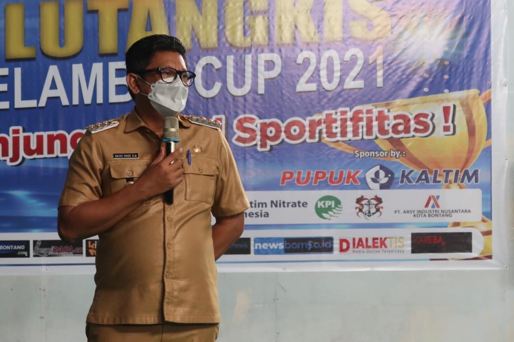 Buka Turnamen Selambai Cup 2021, Wali Kota Basri Ajak Jaga Sportifitas