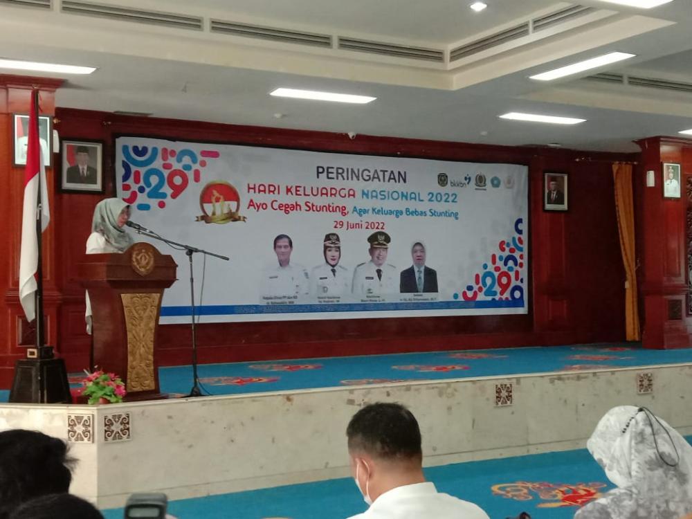 Sekda Bontang Hadiri Puncak Harganas 2022, Harap Sinergi Semua Pihak Cegah Stunting 