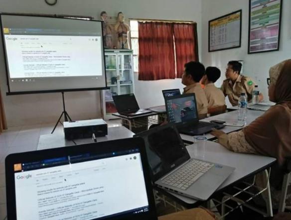 SDN 007 Sanggatta Utara Manfaatkan Fungsi Web Sekolah Untuk Informasi