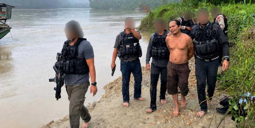 Tragedi Maut Tumbang Katingan, Satu Penyerang Polisi Sembunyi di Lanting Emas 
