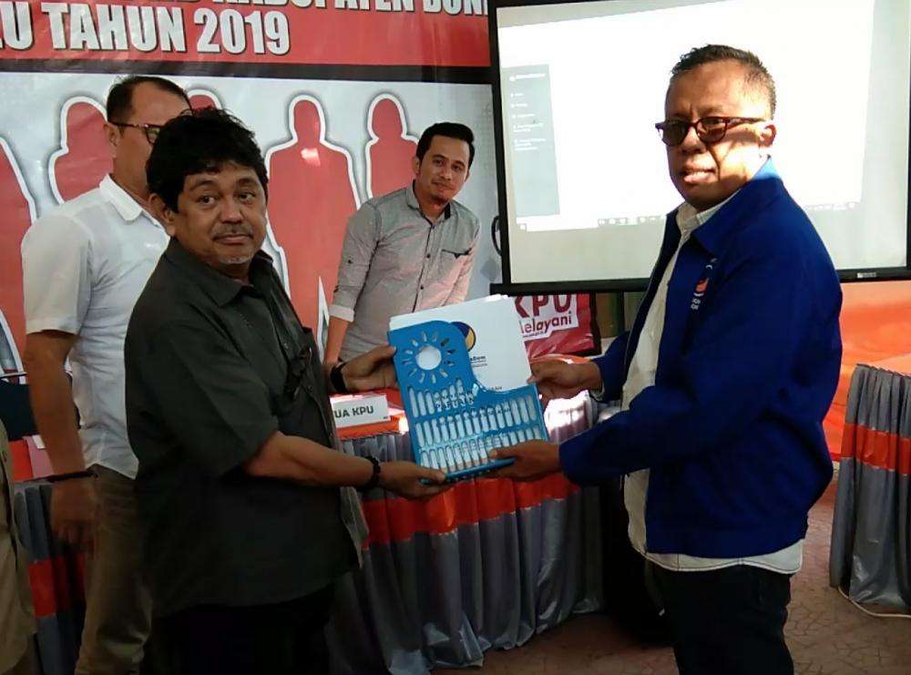 Sisa Sehari, Baru 4 Parpol Daftarkan Bacaleg ke KPU Bone