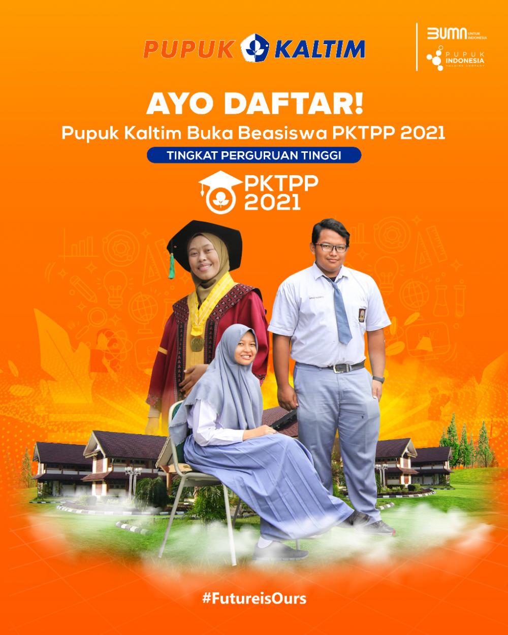 Ayo Daftar! Pupuk Kaltim Buka Beasiswa PKTPP 2021 Tingkat Perguruan Tinggi
