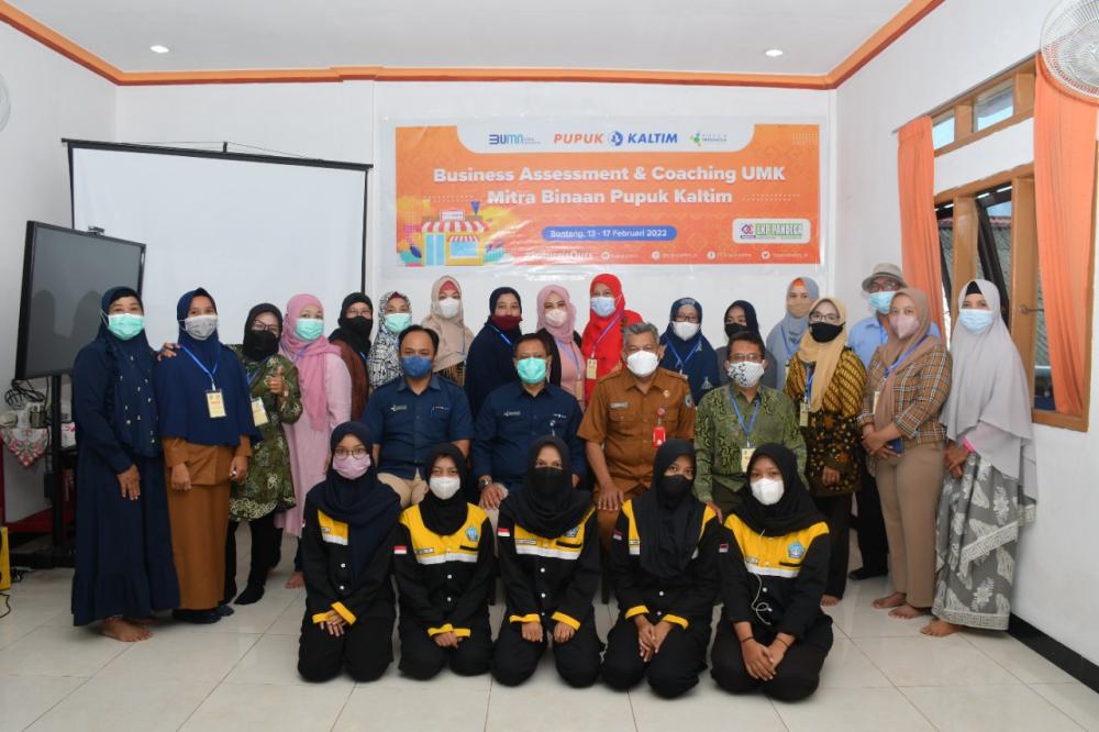 Dorong UMK Binaan Berorientasi Ekspor, Pupuk Kaltim Gagas Konsep Factory Sharing