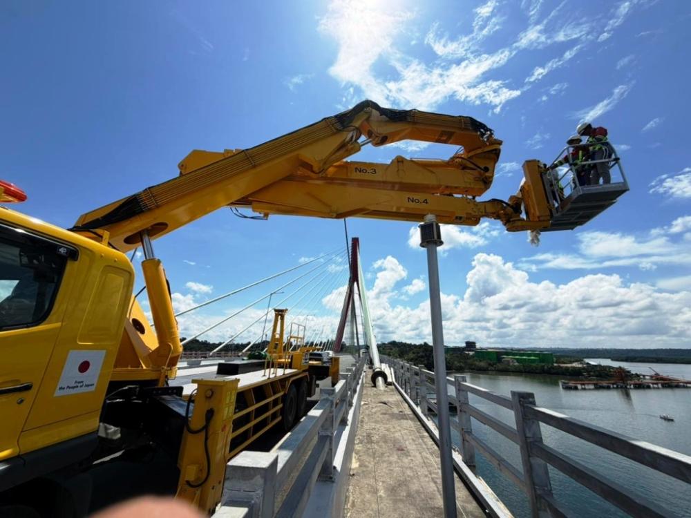 Mengenal BIV, Kendaraan Inspeksi Jembatan Canggih dari Jepang yang Mulai Beroperasi di Kaltim