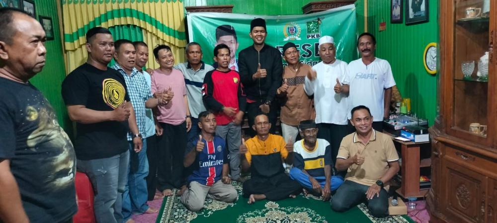 Junaidi Bersilaturahmi dan Serap Aspirasi Warga di Bontang Kuala