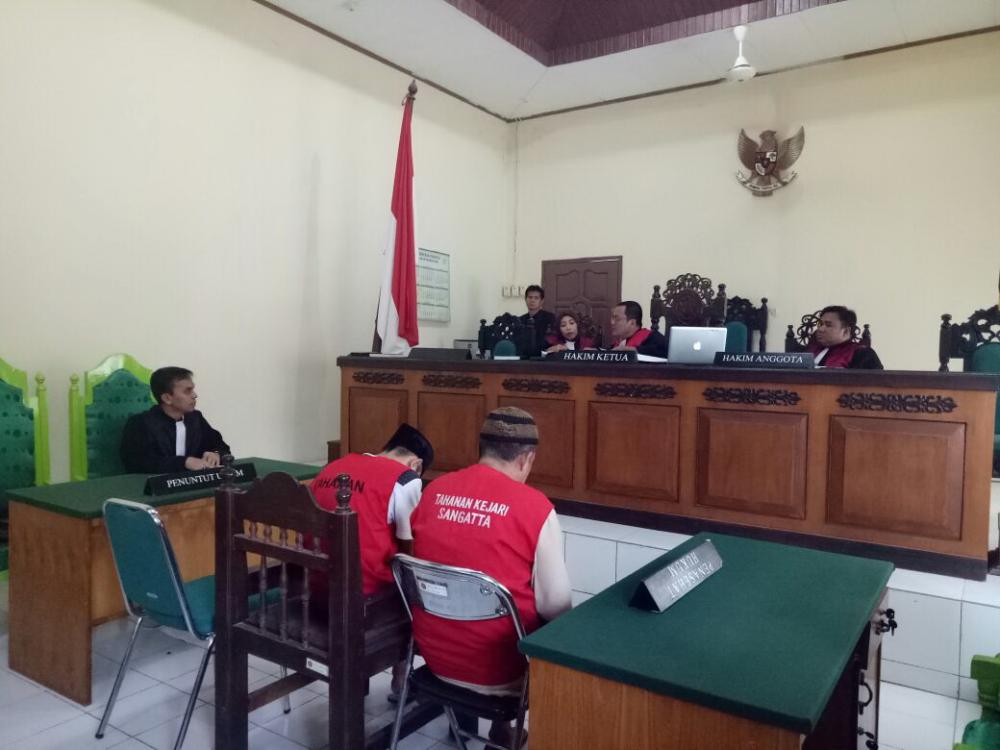 Dua Kurir Sabu 14 Kg Divonis Seumur Hidup