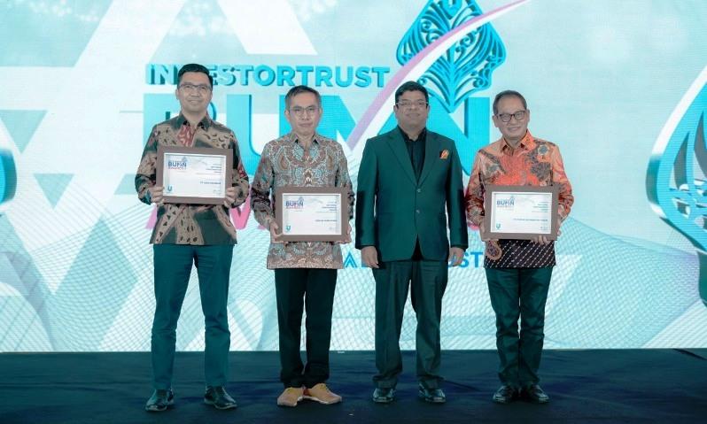 Dorong Inisiatif Keberlanjutan, Pupuk Kaltim Raih Penghargaan Investortrust BUMN Awards 2025