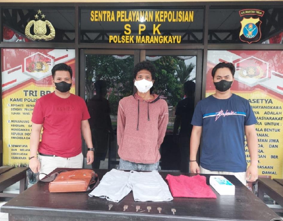 Modal Kunci Serep, Pemuda Marangkayu Gasak Uang Majikan Rp 70 Juta 