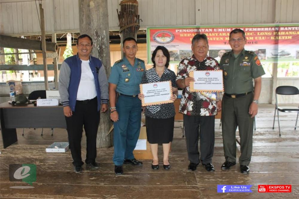  Kemhan RI Salurkan Bantuan Pelayanan Kesehatan Gratis di Kabupaten Mahulu