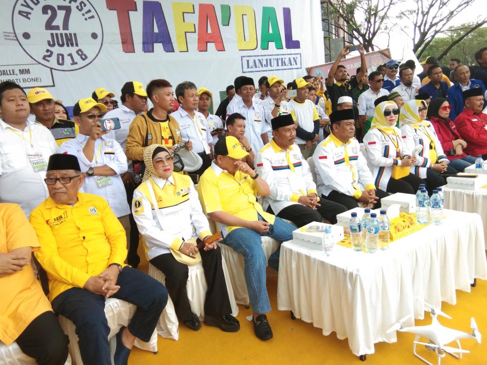 Datangkan Artis, Kampanye Akbar Tafadal Dibanjiri Pendukung