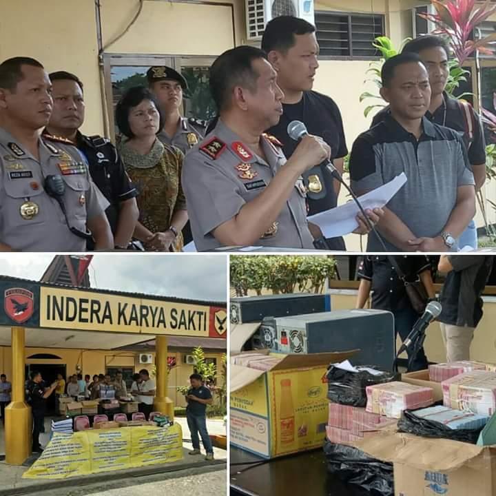 Tim Saber Pungli Mabes Polri-Polda Kaltim Sita Rp 6,1 Miliar
