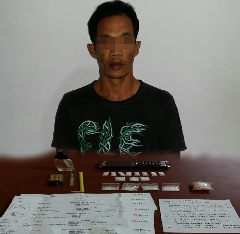 Baru Dua Bulan Jadi Bandar, Warga Tanjung Laut Dibekuk Saat Transaksi Sabu di Halaman Rumah