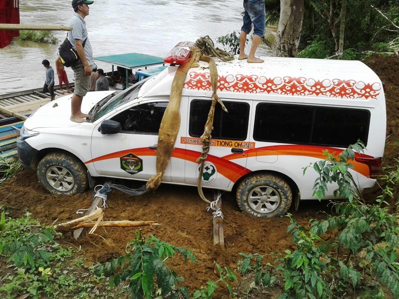 Pedalaman Hulu Mahakam Dapat Tambahan Ambulance dari Pusat