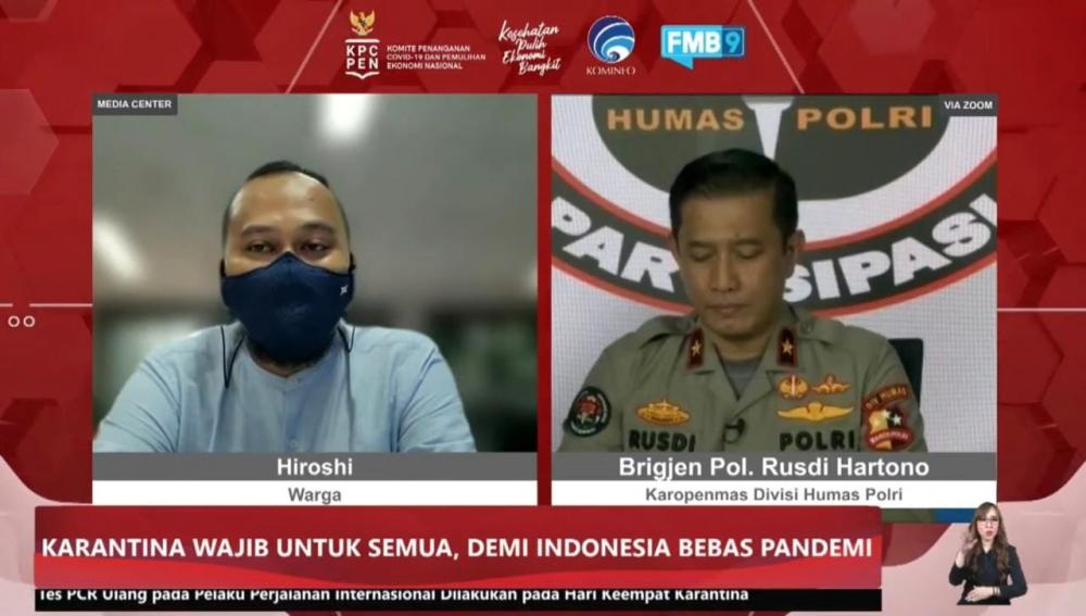 Covid-19 Masih Mewabah, Karantina Diwajibkan Bagi Pelaku Perjalanan