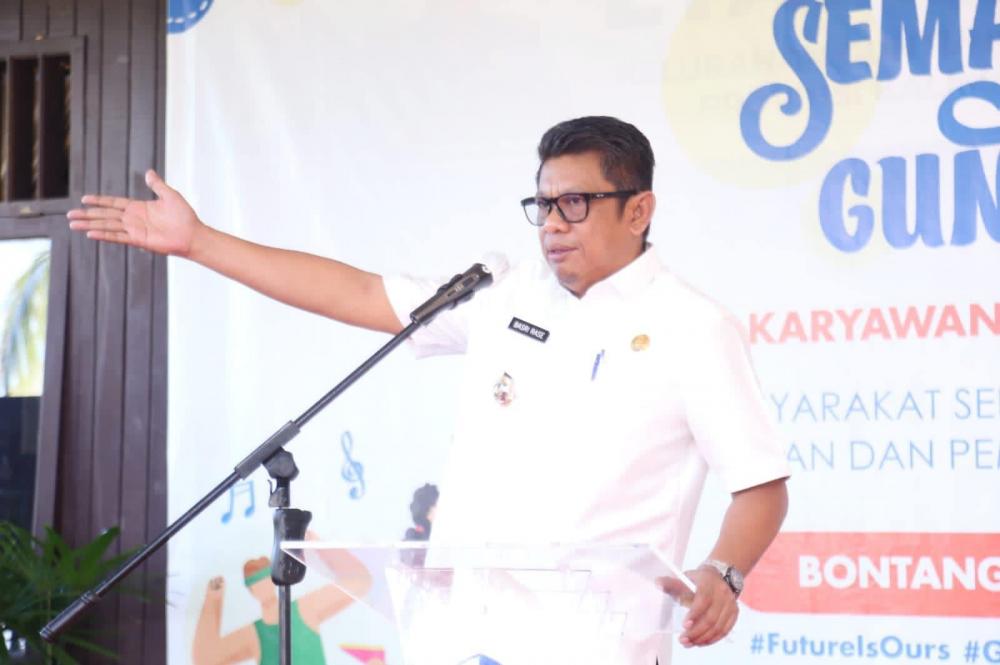 Wali Kota Bontang Apresiasi Gerakan Rabu Sehat Karyawan PKT Bersama Warga Guntung