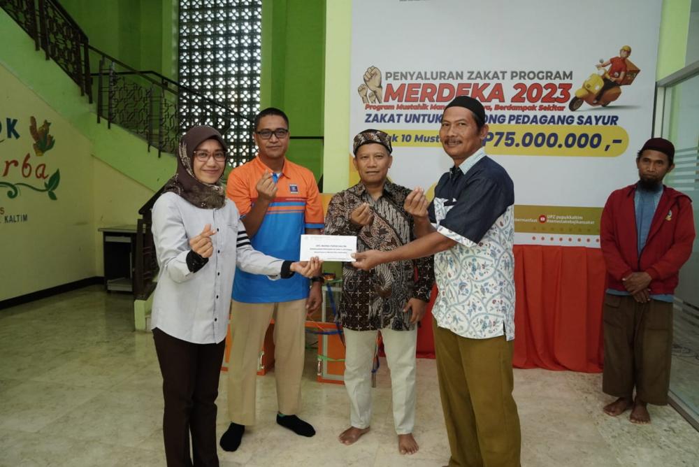 Apresiasi Peran Imam dan Marbot, UPZ Pupuk Kaltim Salurkan Manfaat Zakat Senilai Rp235 Juta
