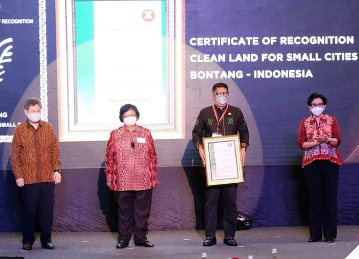 Bontang Raih Penghargaan Kota Bersih Tingkat Asean