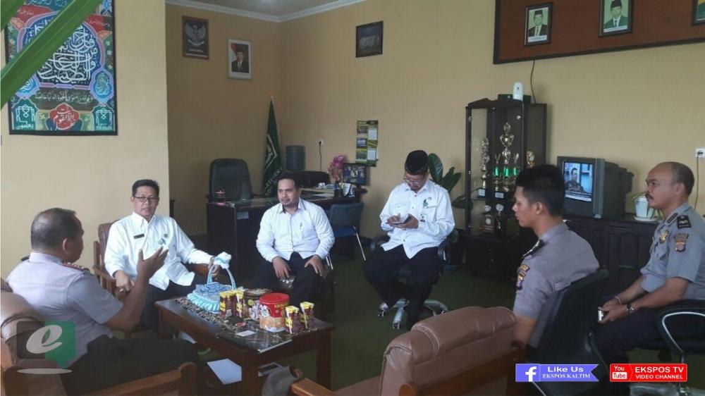 Polres Bontang Koordinasi dengan Kemenag Bontang Soal Fatwa MUI