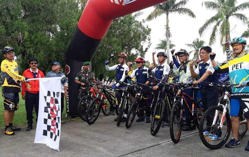 Sepeda Nusantara Semarakkan HUT Bontang ke-19