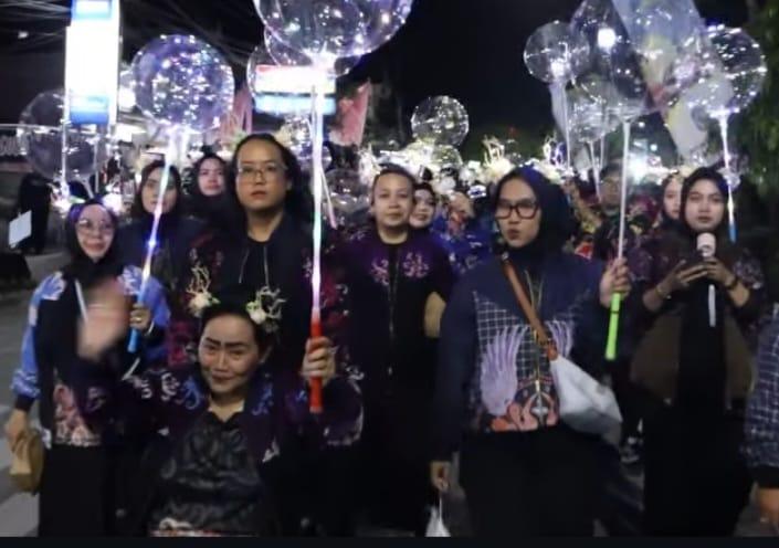 Dispopar Bontang Gaungkan Semangat Budaya Lokal di Bontang City Carnival 2025