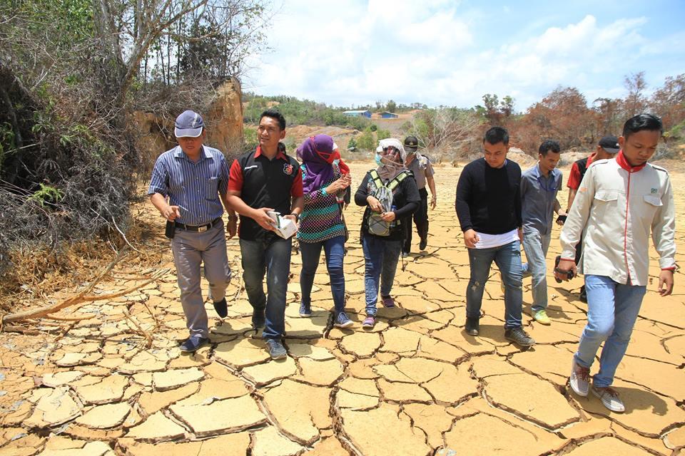 POLDA KALTIM TINJAU LANSUNG LOKASI KEMATIAN 3 ORANG UTAN DI BONTANG