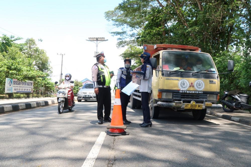 Gelar Razia Gabungan, Dishub Bontang Jaring 50 Pelanggar