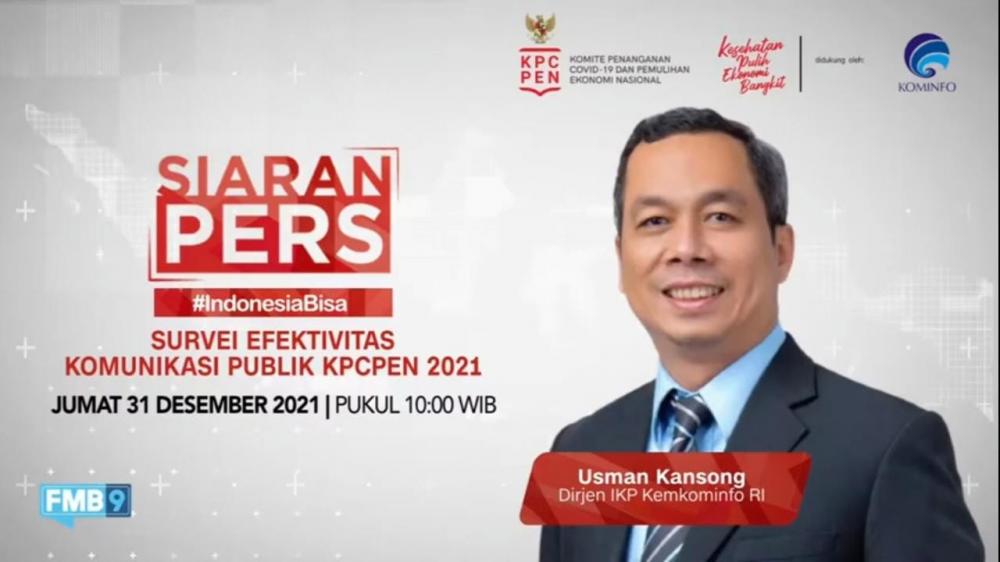 Efektif Ubah Perilaku Masyarakat, Komunikasi Publik KPCPEN Diharap Selaras Preferensi Khalayak 