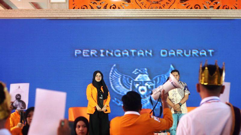 Solidaritas untuk Ojol Affan Mengalir di Balikpapan: Mahasiswa Baru Gugat Polisi! 