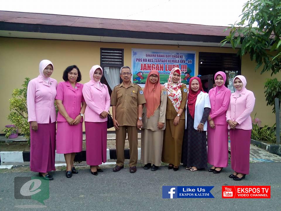 BHAYANGKARI POLRES BONTANG GELAR KEGIATAN IMUNISASI ANAK POLISI