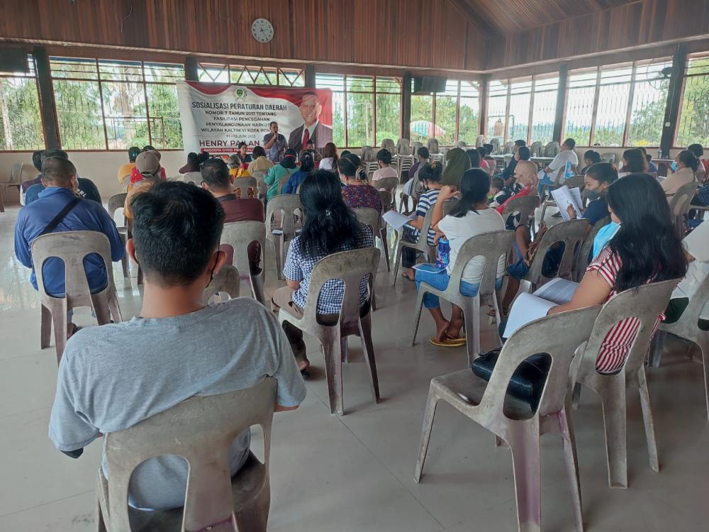 Kembali Gelar Sosper, Henry Pailan Komitmen Tekan Peredaran Narkoba di Kaltim 